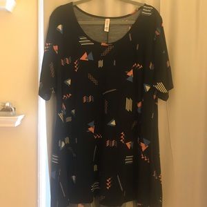 Retro 90s Print Lularoe Top